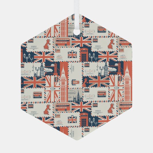 London Post Ornament (Rückseite)