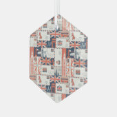London Post Ornament Aus Glas (Vorderseite Links)