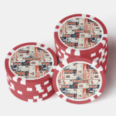 London Post Poker Chips (Stapel)