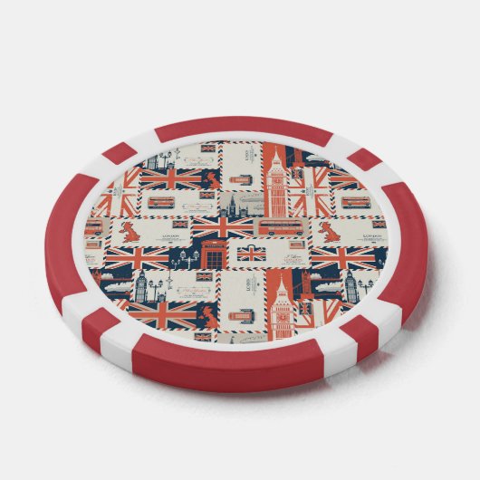 London Post Poker Chips (Einzeln)