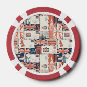 London Post Poker Chips (Rückseite)