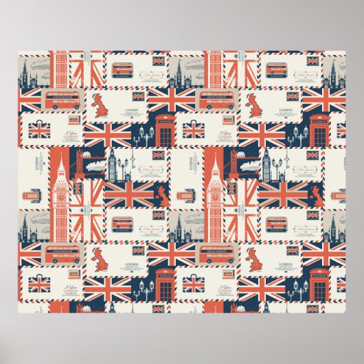 London Post Poster (Vorne)