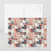 London Post Postkarte (Vorne/Hinten)