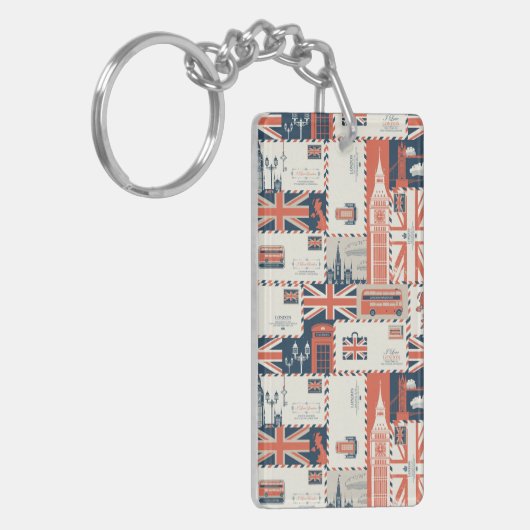 London Post Schlüsselanhänger (Vorderseite links)