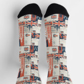 London Post Socken #2 (Oben)