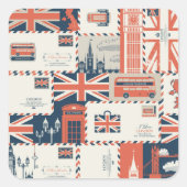 London Post Stickers (Vorderseite)