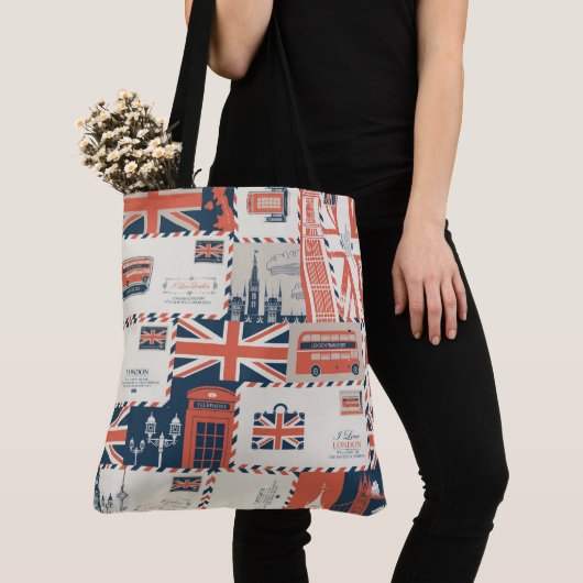 London Post Tasche (Von Nahem)