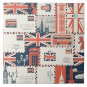 London-Post-Titel Fliese (Vorderseite)