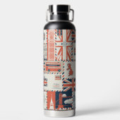 London Post Water Flasche (Rückseite)