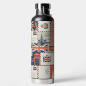 London Post Water Flasche (links)