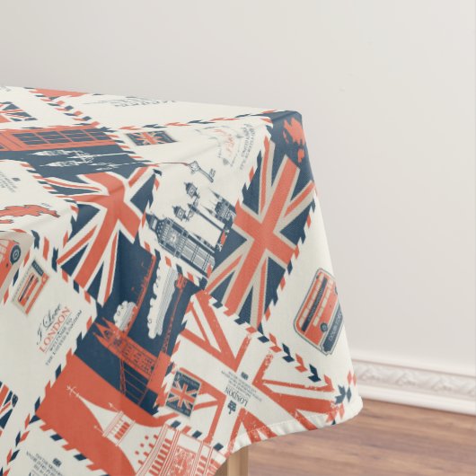 London Postal Tablecloth Tischdecke (Beispiel)