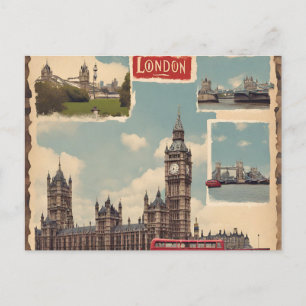 London Postcard (3) Postkarte