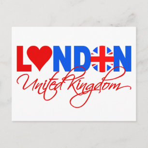 London Postcard - anpassen! Postkarte