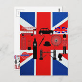 London Postcard Postkarte (Vorne/Hinten)
