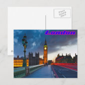 London Postcard Postkarte (Vorne/Hinten)