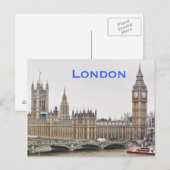 London Postcard Postkarte (Vorne/Hinten)