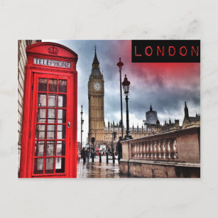 London Postcard Postkarte
