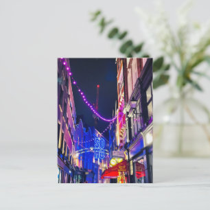 London Postcard, Soho, England Postkarte