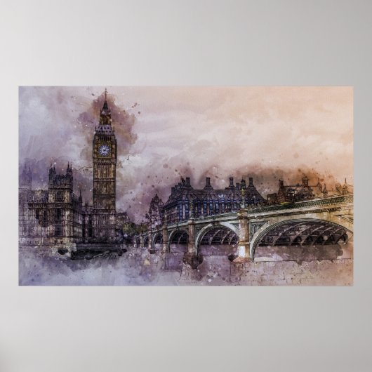 London Poster (Vorne)
