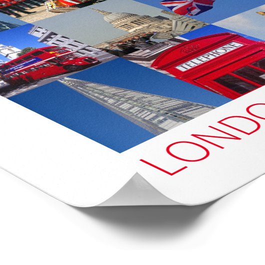 London Poster (Ecke)