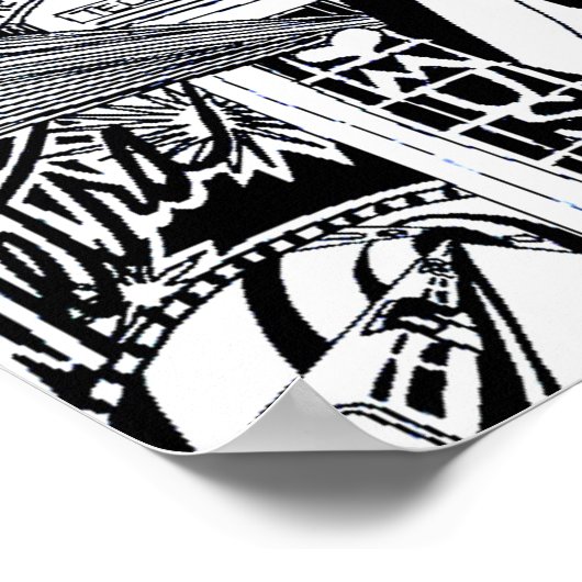 London Poster (Ecke)