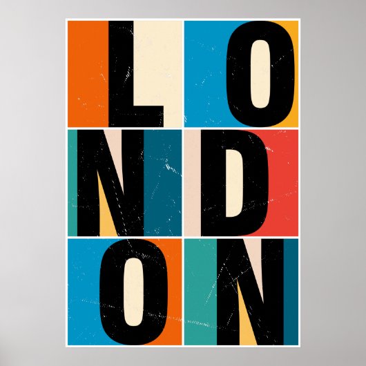 London Poster (Vorne)