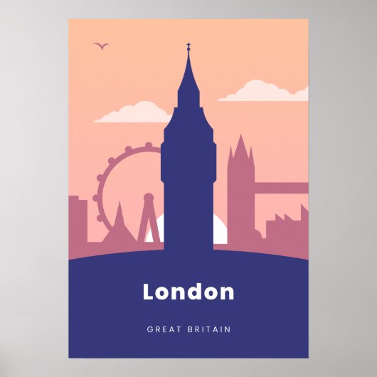 London Poster (Vorne)