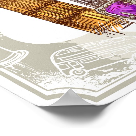 London Poster (Ecke)