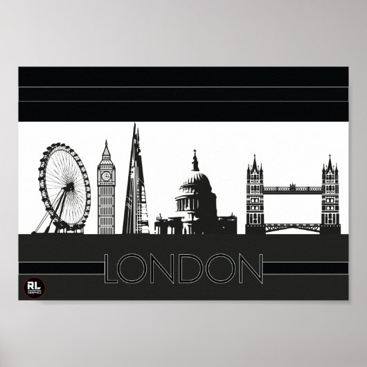 London Poster (Vorne)