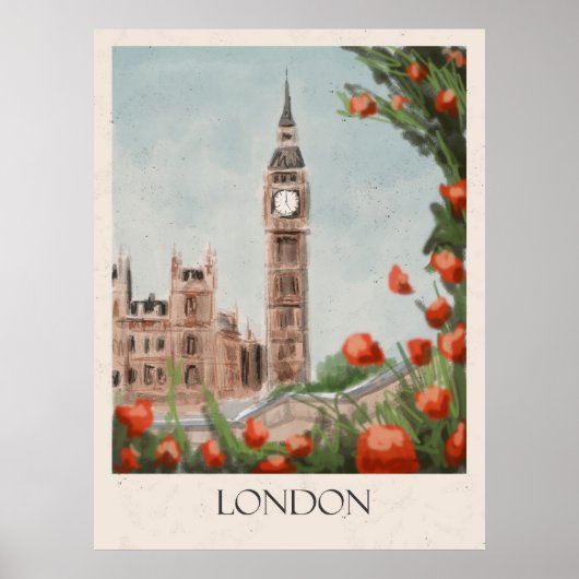 London Poster (Vorne)