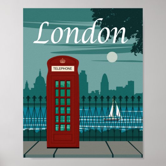 London Poster (Vorne)