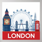 London Poster (Vorne)