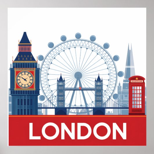 London Poster (Vorne)