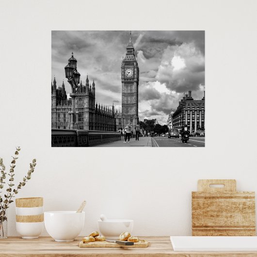 London Poster (Küche)