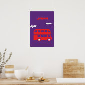 London Poster (Küche)