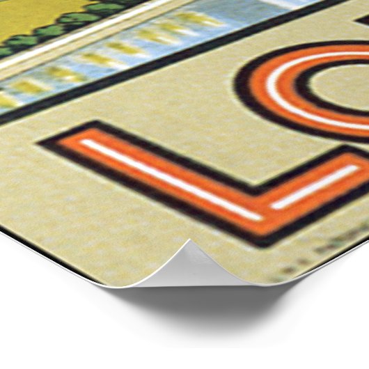 London Poster (Ecke)