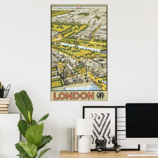 London Poster (Heimbüro)