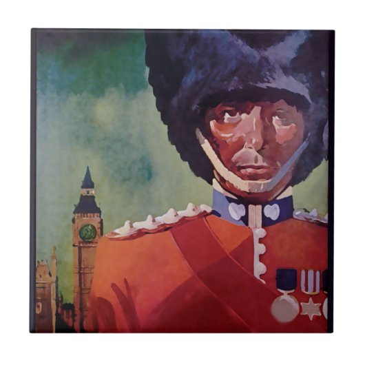 London Poster Keramik Tile Fliese (Vorderseite)