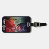 London Poster Luggage Tag Gepäckanhänger (Vorderseite horizontal)