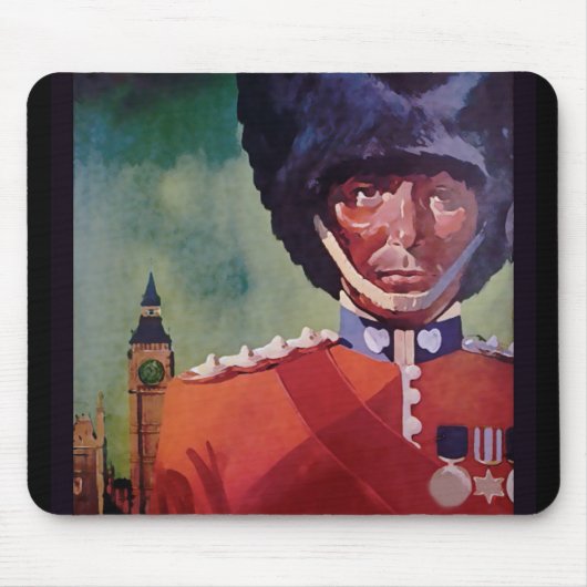 London Poster Mouse Pad Mousepad (Vorne)