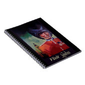London Poster-Notebook Notizblock (Rechte Seite)