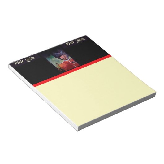 London Poster Notepad Notizblock (angewinkelt)