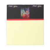 London Poster Notepad Notizblock (Vorderseite)