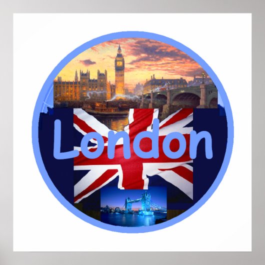 LONDON POSTER Print (Vorne)