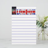London Poster Stationery Briefpapier (Stehend Vorderseite)