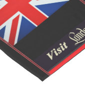 London Poster Table Runner Kurzer Tischläufer (Ecke)