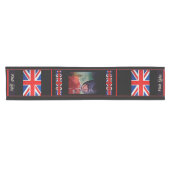 London Poster Table Runner Kurzer Tischläufer (Horizontal)