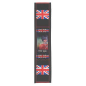 London Poster Table Runner Kurzer Tischläufer (Vorderseite)