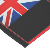 London Poster Table Runner Kurzer Tischläufer (Ecke)