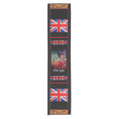 London Poster Table Runner Kurzer Tischläufer (Vorderseite)
